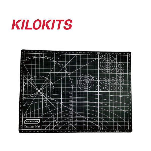 Black Double Sided Self-Healing Cutting Mat A4 #2001