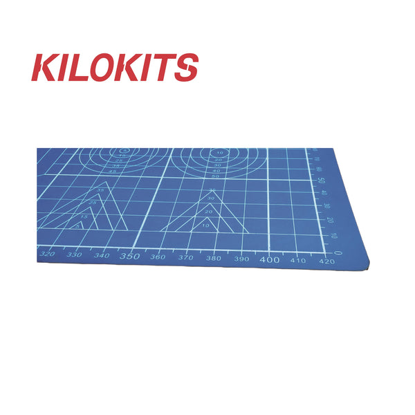 Blue Double Sided Self-Healing Cutting Mat A3 #2002