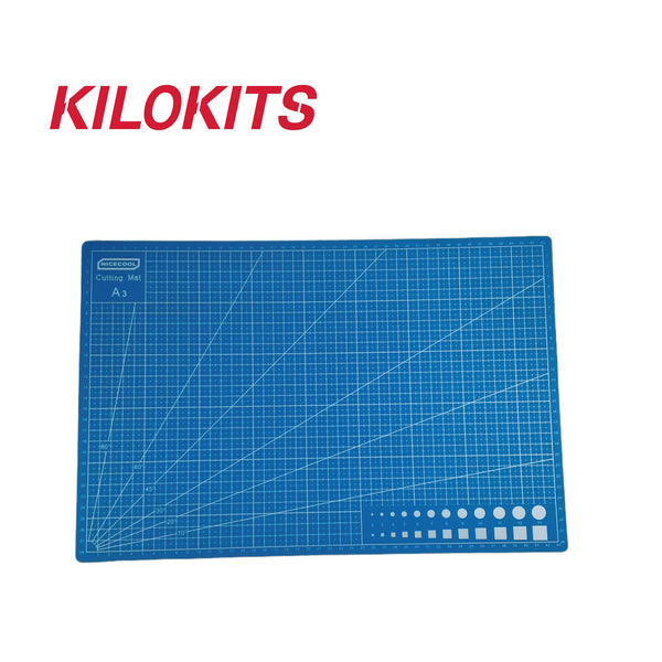 Blue Double Sided Self-Healing Cutting Mat A3 #2002