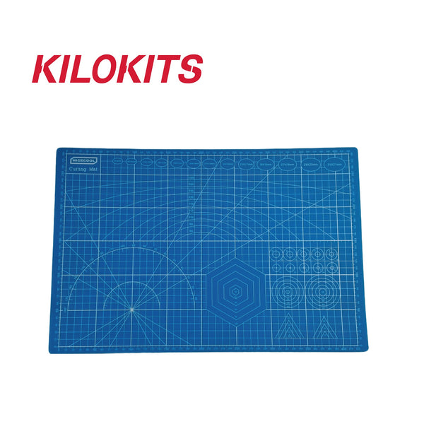 Blue Double Sided Self-Healing Cutting Mat A3 #2002