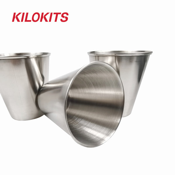 Metal Palette Cups for Painting/Storage 3-Pack Multi-Sizes Optional #2018 #2019