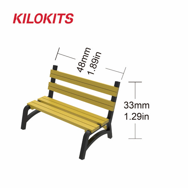 1:35 Military Street Bench #5018A