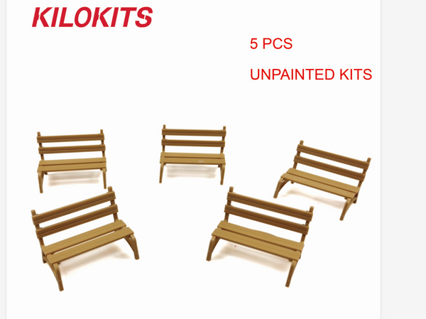 1:35 Military Street Bench #5018A