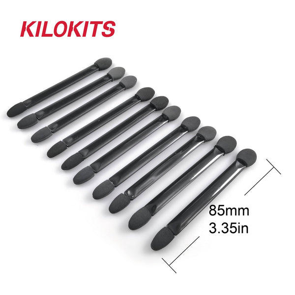 10pcs Dual Sponge-heads Aging Colored Brushes #2040