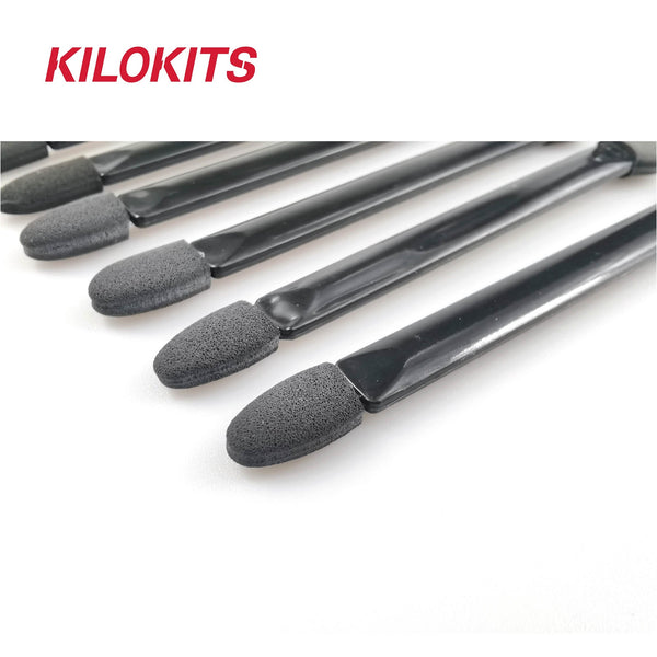 10pcs Dual Sponge-heads Aging Colored Brushes #2040