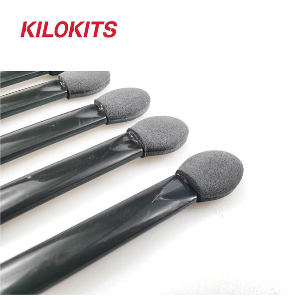 10pcs Dual Sponge-heads Aging Colored Brushes #2040
