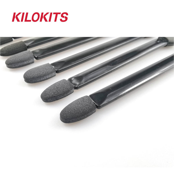 10pcs Dual Sponge-heads Aging Colored Brushes #2040