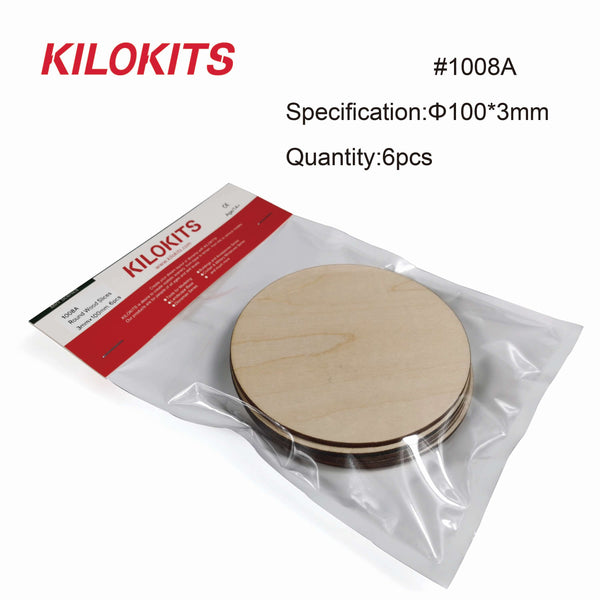 Round Wood Slices Two Sizes Optional #1008A #1008B