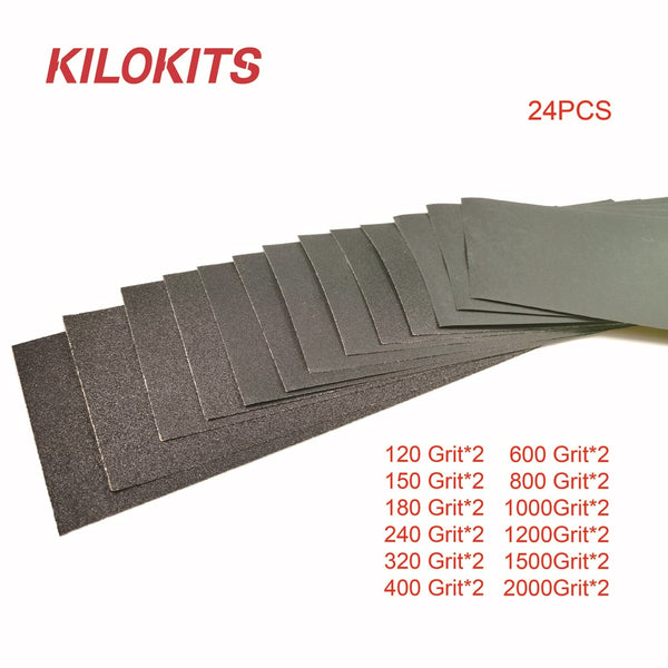 Sanding Sheets for Modelling 24-Pack #3013