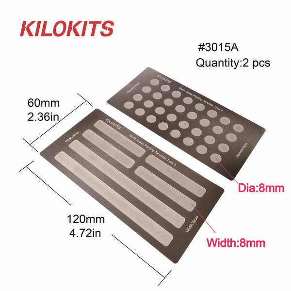 Static Grass Planting Template Tool Large #3015A