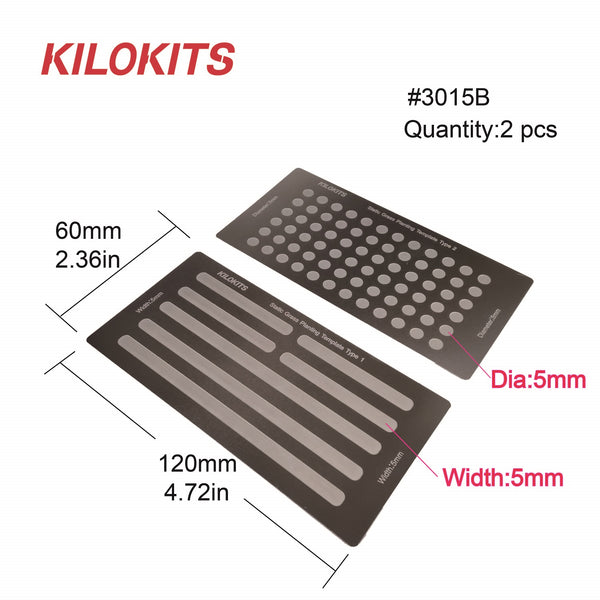 Static Grass Planting Template Tool Small #3015B