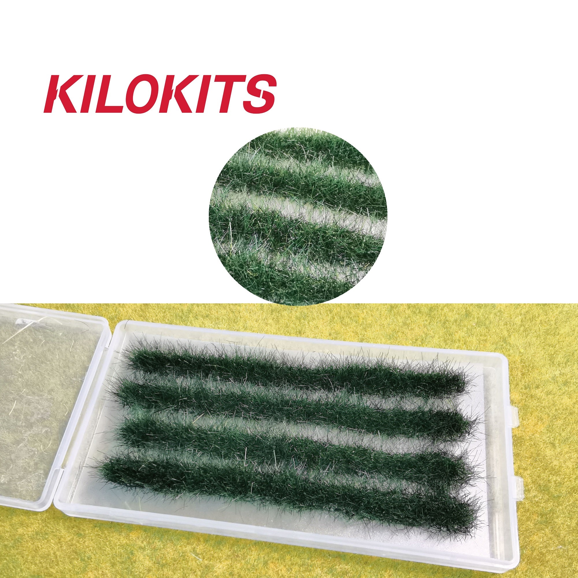 5-8MM Grass Stripes for Modelling Multi Colors Optional #1010