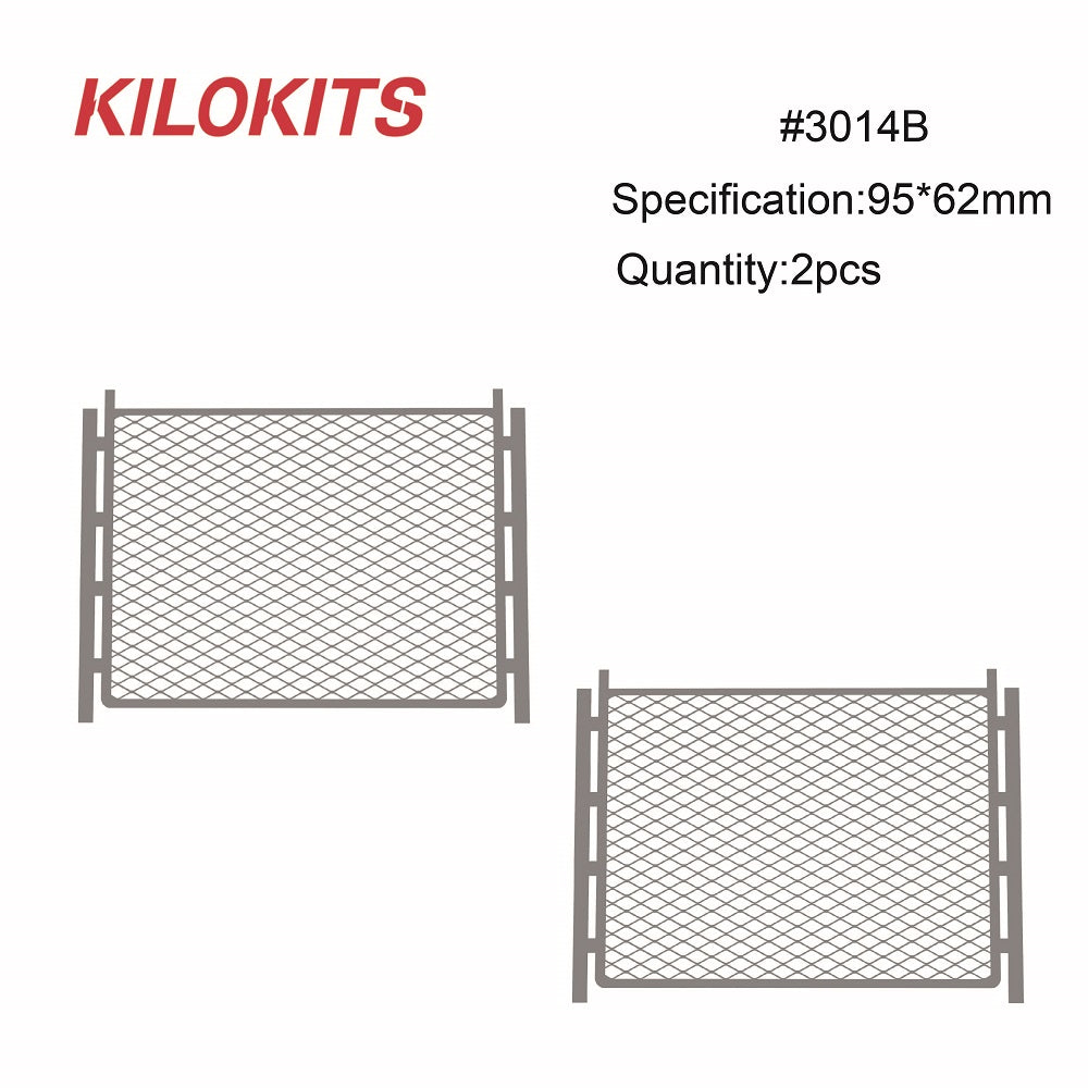 1:35 Chain Link Fencing Kit with Diamond Mesh #3014B