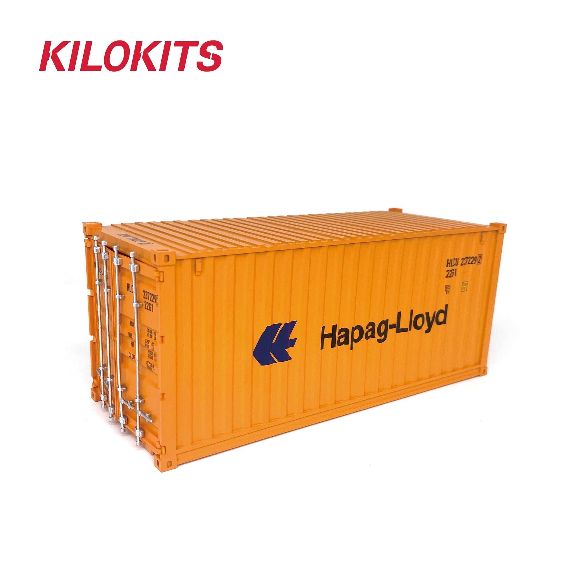 1:35 20ft Container Model Kits Decorated Hapag Lloyd #5066A