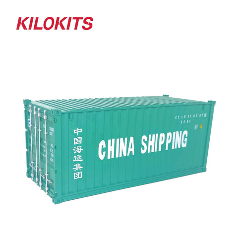 1:35 20ft Container Model Kits Decorated China Shipping #5069A