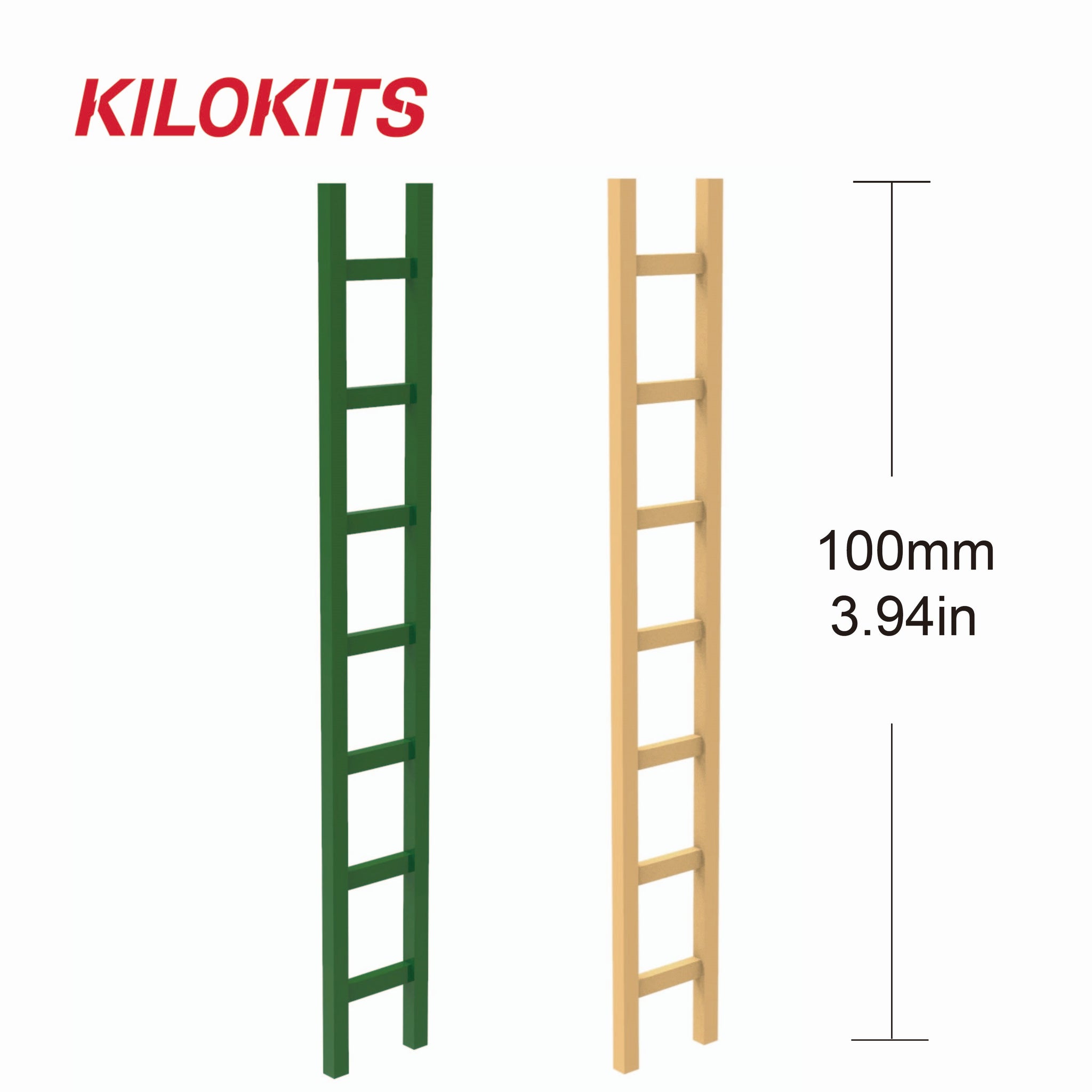 1:35 Plastic Straight Ladder #5023A