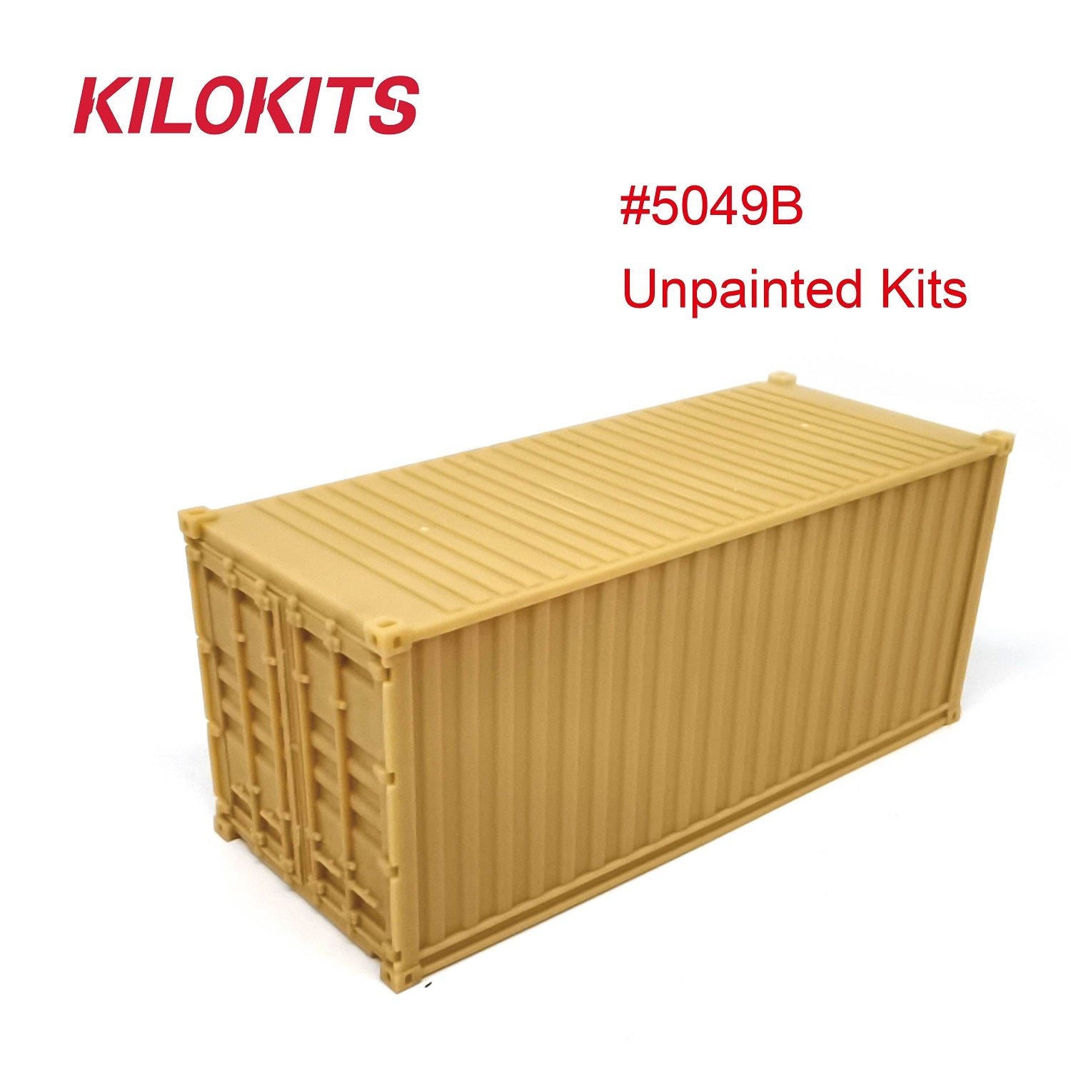 1:72 20ft Container Model Kits Undecorated #5049B