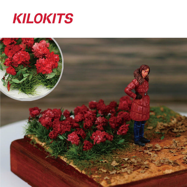 Miniature Flowering Tufts Landscaping Plants 5 Colors Optional #1017P-T
