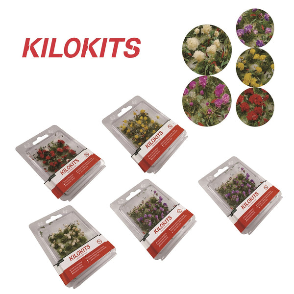 Miniature Flowering Tufts Landscaping Plants 5 Colors Optional #1017P-T