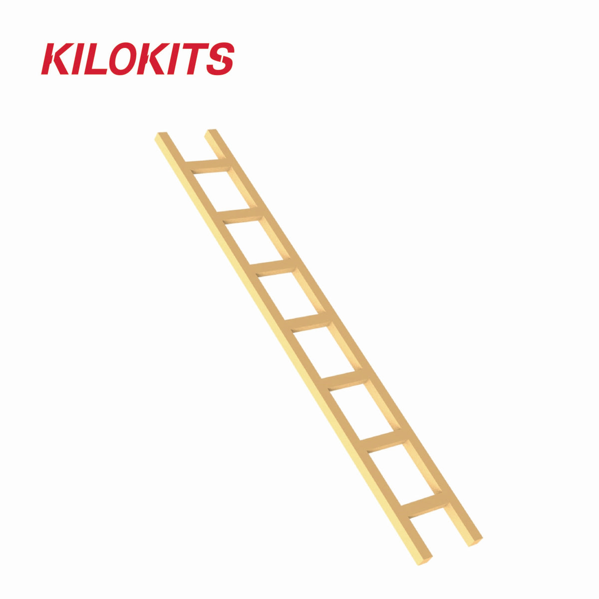 KILOKITS 1:35 Plastic Straight Ladder – KiloKits Mini Scenics