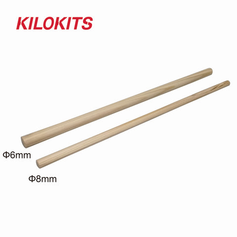 Wooden Dowels Two Sizes Optional #1008Q #1008R